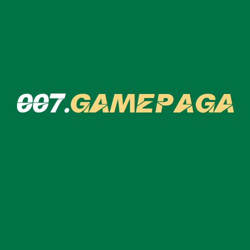 Logo da 007.GAMEPAGA