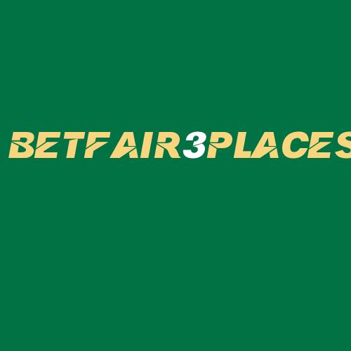 Logo da BETFAIR3PLACES