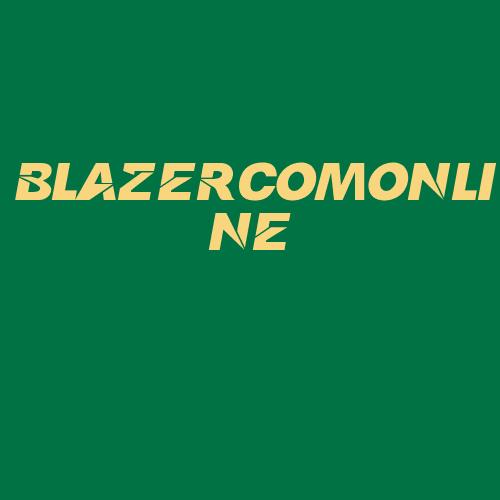 Logo da BLAZERCOMONLINE