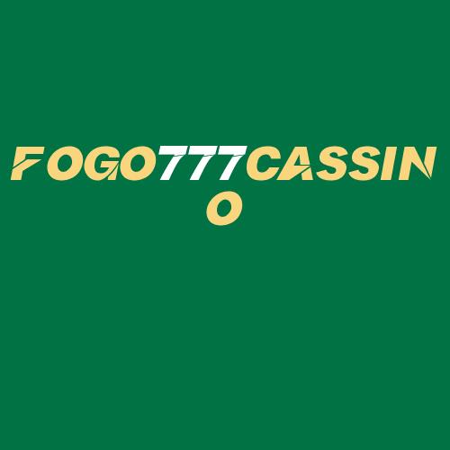 Logo da FOGO777CASSINO