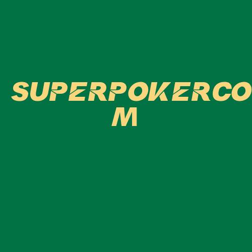 Logo da SUPERPOKERCOM